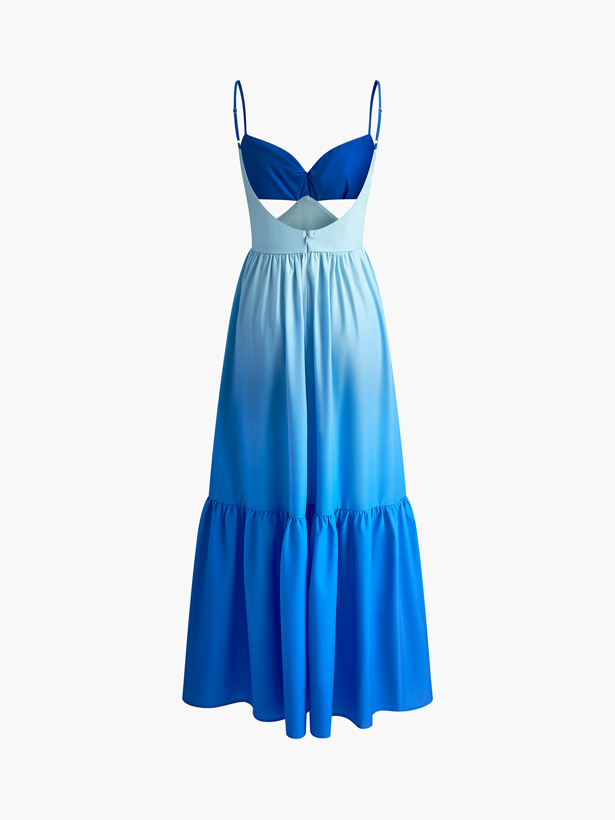 Rückenfreies Cutout Maxikleid – Sommerkleid für Hochzeit & Party