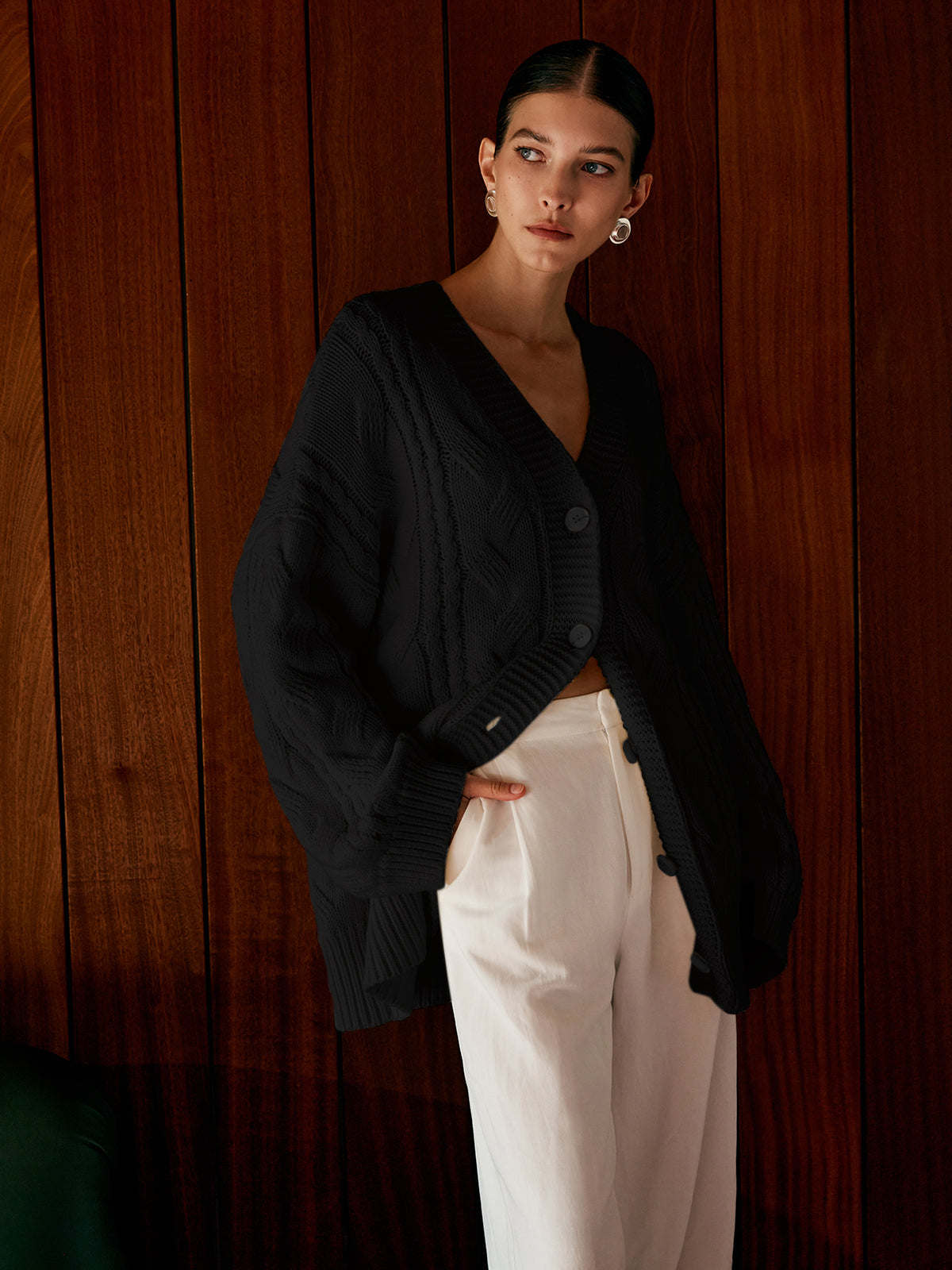 Charlotte | Oversized-Kabelstrick