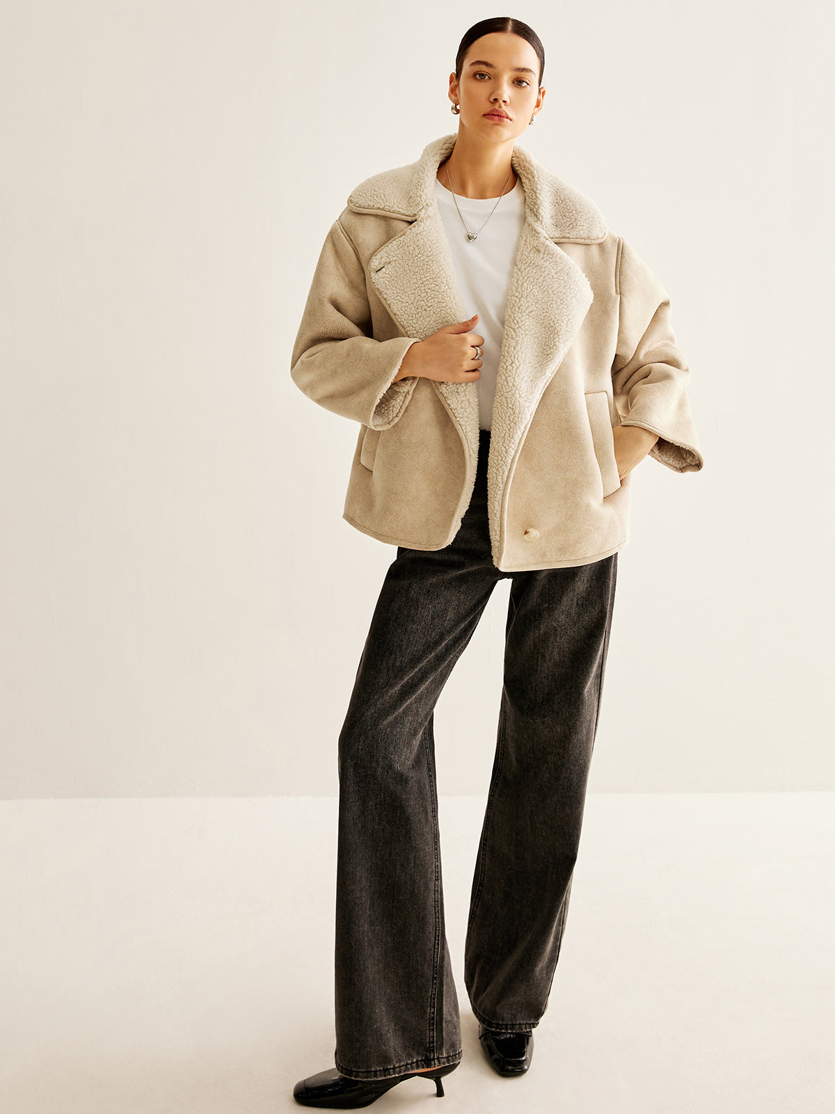 Johanna | Fleecejacke mit Knopfleiste