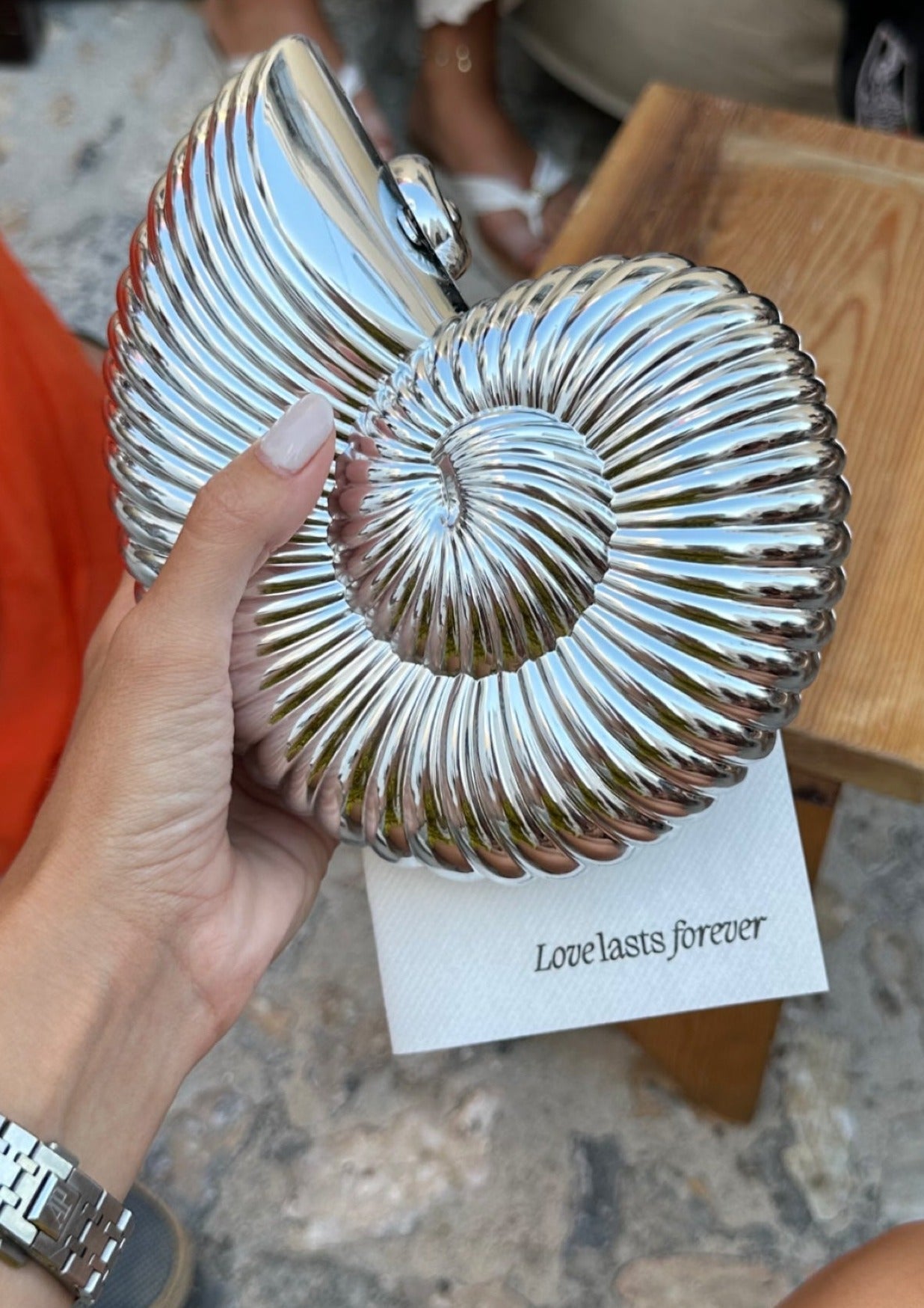 Mira | Silberne Kupplung