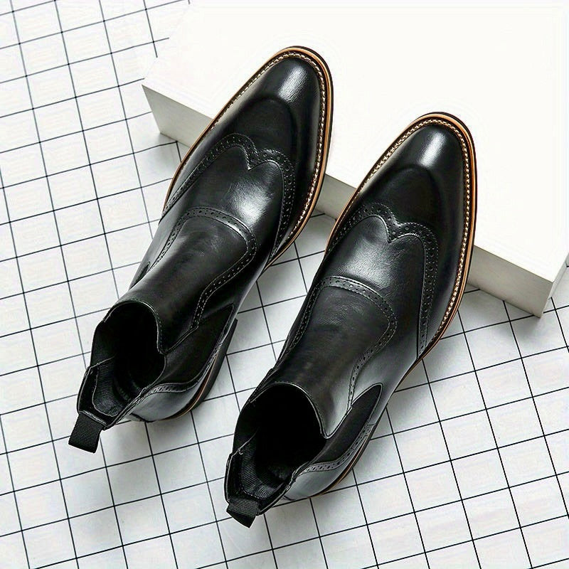 Onyx | Stylische Chelsea-Lederstiefel für jeden Anlass