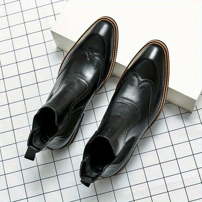 Onyx | Stylische Chelsea-Lederstiefel für jeden Anlass