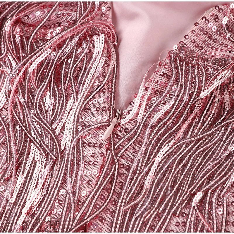 Alana | Moderne Eleganz mit verspielten Details Damen Minikleid