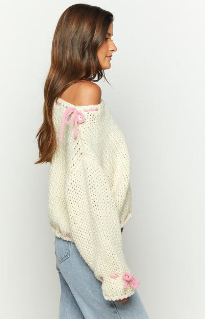Bea | Creme Pullover
