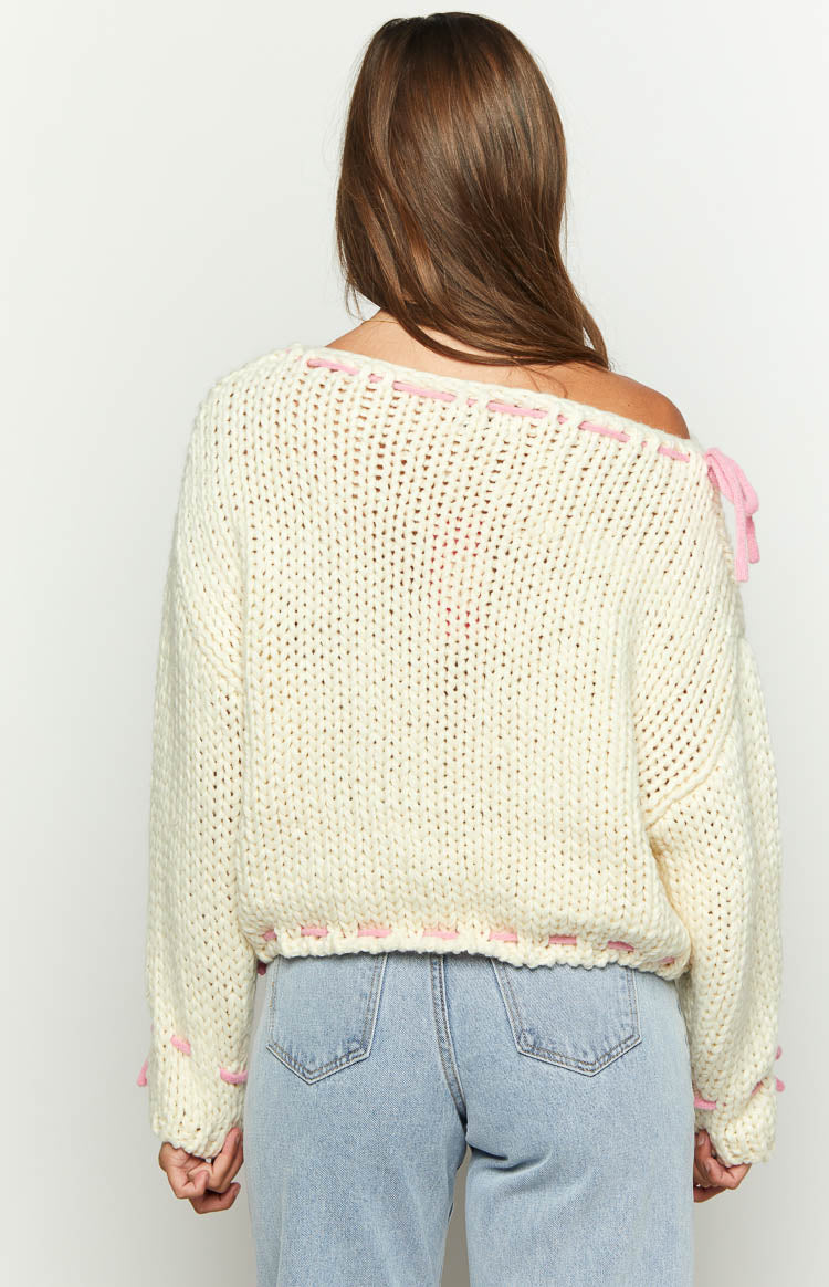 Bea | Creme Pullover