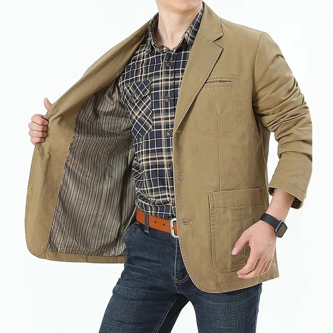 Harry | Klassische Herren Vintage-Jacke, stilvoll und langlebig