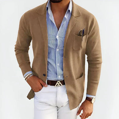 Benjamin™ | Eleganter Wickelcardigan