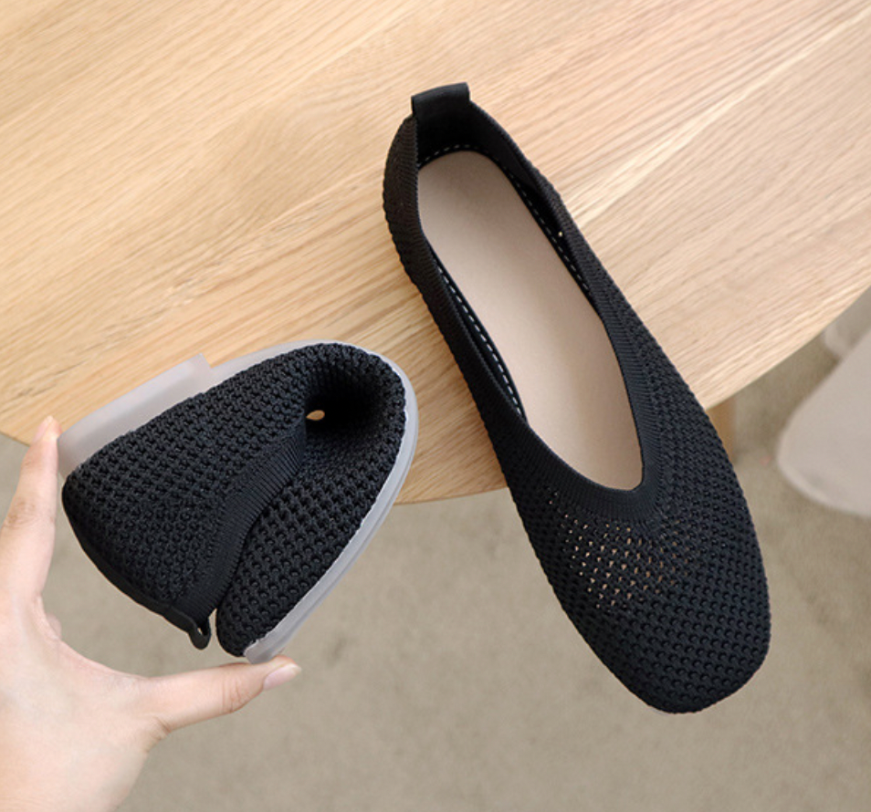 Marcia® | Atmungsaktive orthopädische Schuhe mit niedrigem Absatz und Korrekturfunktion