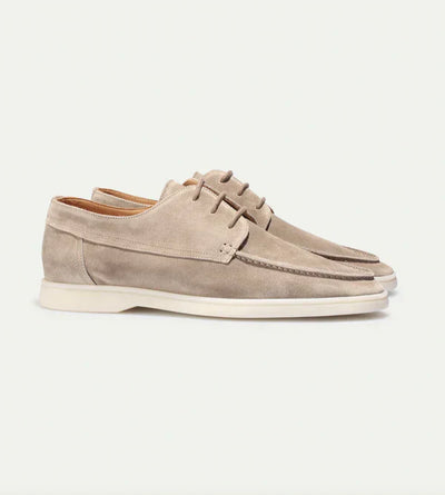 Didas | Luxus Leder Slipper mit Schnürsenkeln für Herren