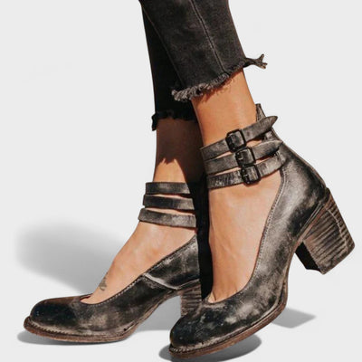 Ignes™ – Orthopädische Ledersandale für Damen