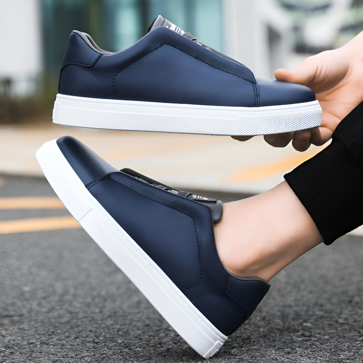 Elias™ | Elegante Sneakers – Stil & Komfort für jeden Anlass