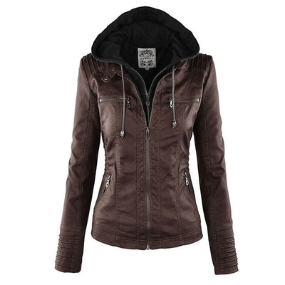 Wetterfester Damen jacke mit Kapuze