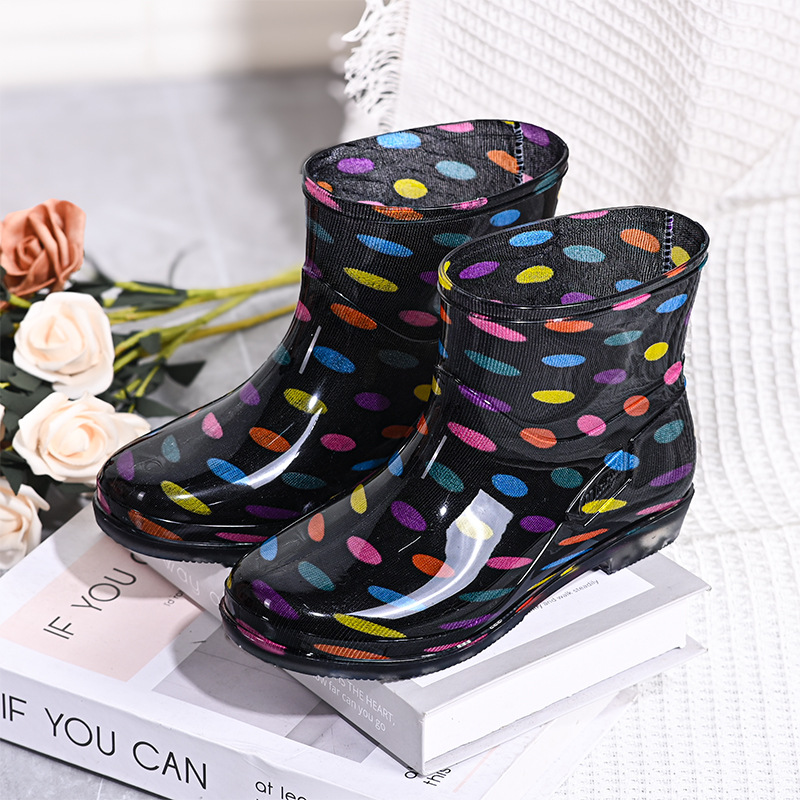 Bunte Damenstiefel für Fröhliche Regentage