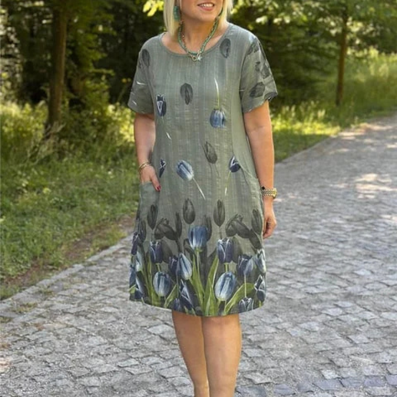 Greta™ – Kleid mit Blumenmuster
