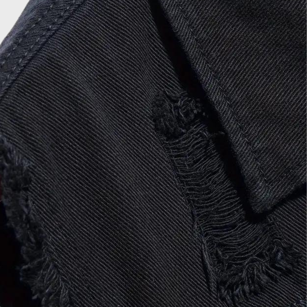 Sie sind | Schwarze elegante Herrenweste für vielseitigen Stil und Komfort