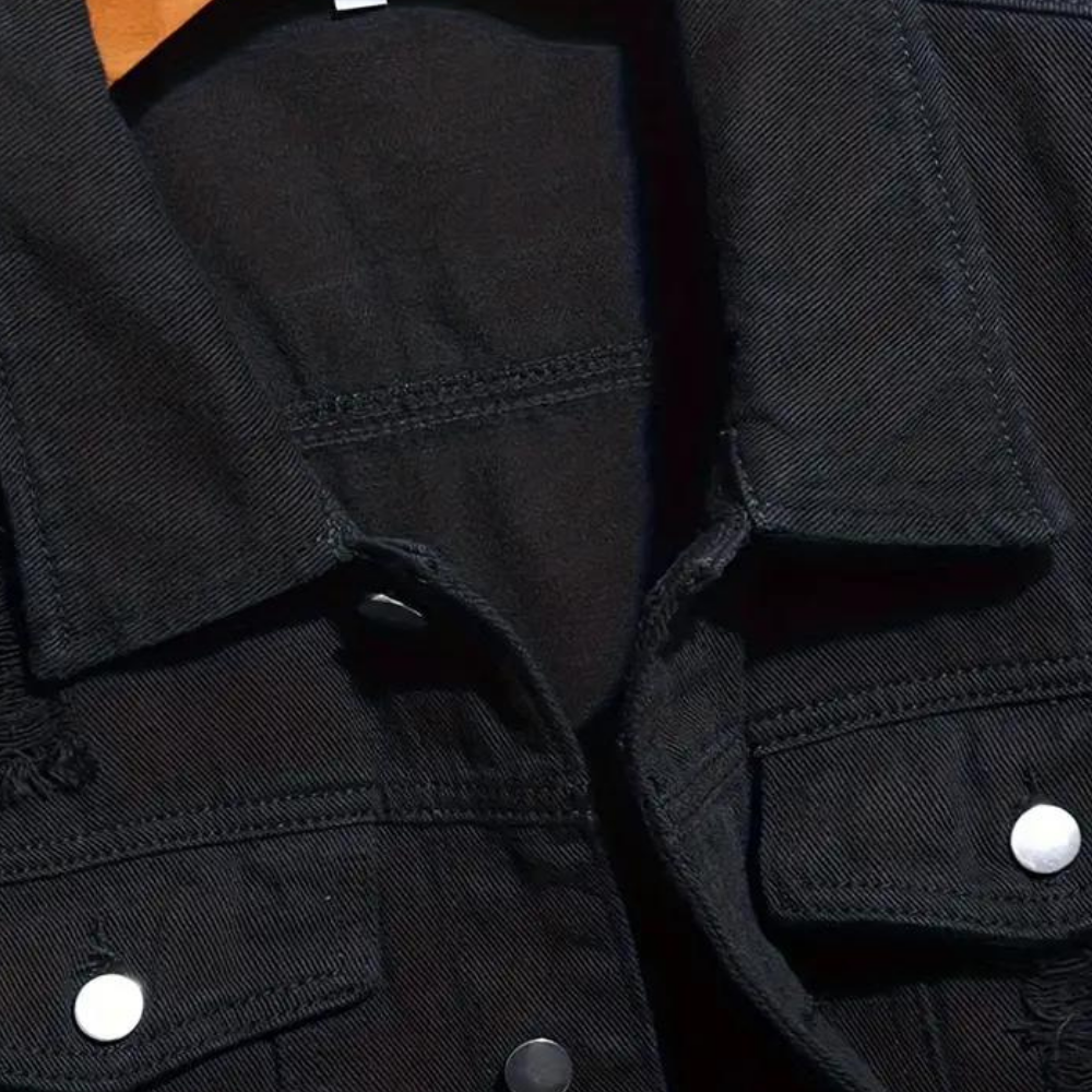 Sie sind | Schwarze elegante Herrenweste für vielseitigen Stil und Komfort