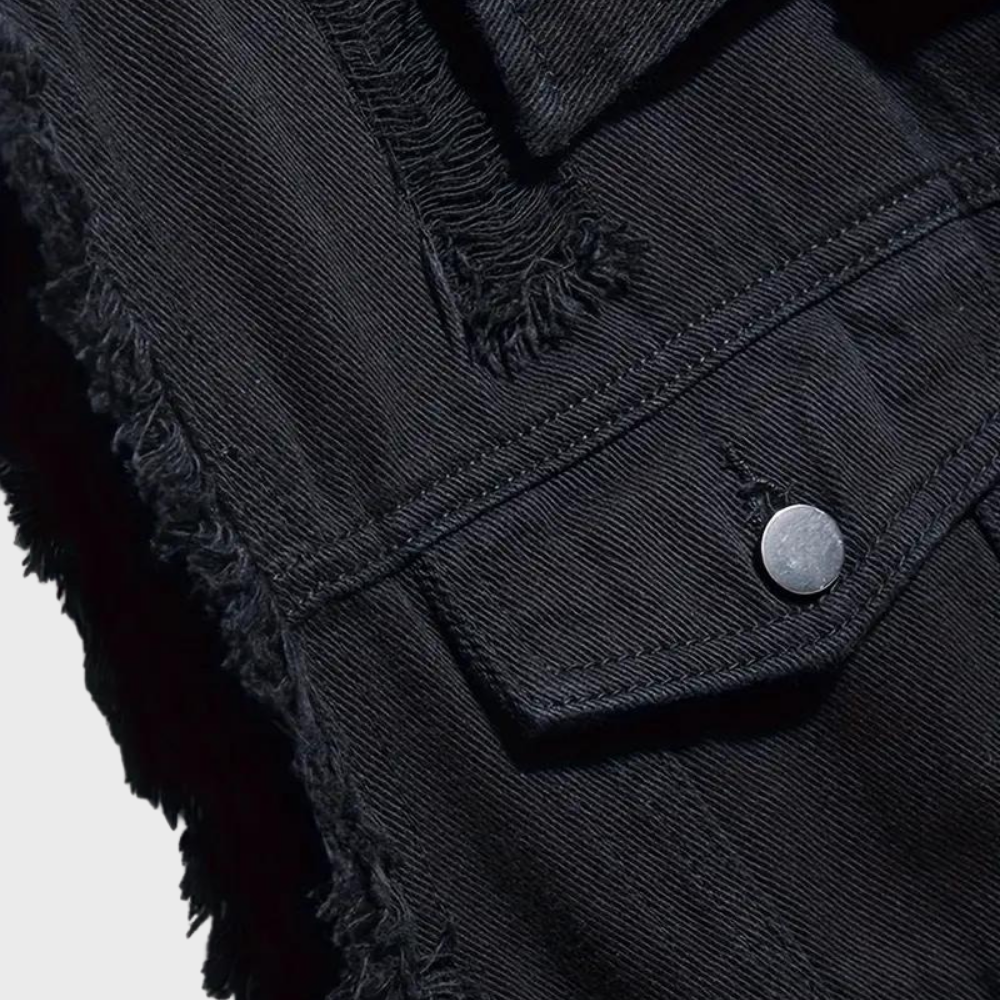 Sie sind | Schwarze elegante Herrenweste für vielseitigen Stil und Komfort