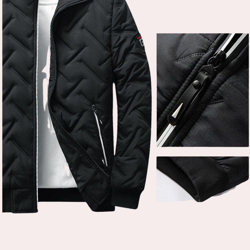 Friedrich | Trendige leichte Jacke mit wasserdichten Eigenschaften