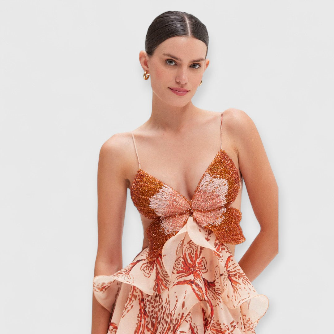 Nahia | Kleid mit Volants