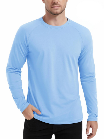 Teraxo | Atmungsaktives Langarmshirt für Herren Winter