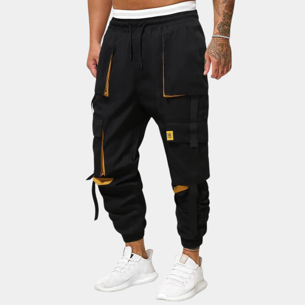 Italienisch |  Bequeme, strapazierfähige, moderne Cargo-Hosen für Männer