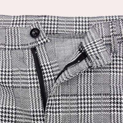 Anton | Stylische Retro-Karierte Slim-Fit-Hosen für Herren