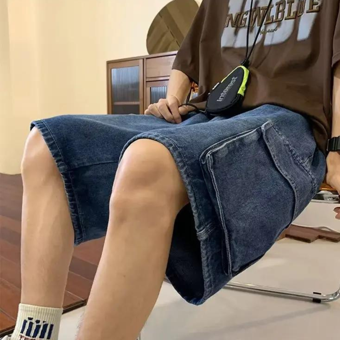 Erwin | Stylische, bequeme, atmungsaktive Sommer-Jeansshorts