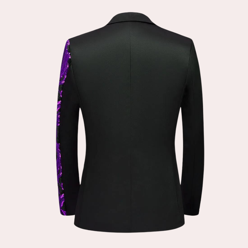 Zacharias | Auffälliger Blazer mit markanten Designelementen