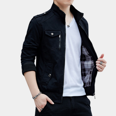 Arbeiten | Stylische Cargo-Jacke mit praktischen Taschen