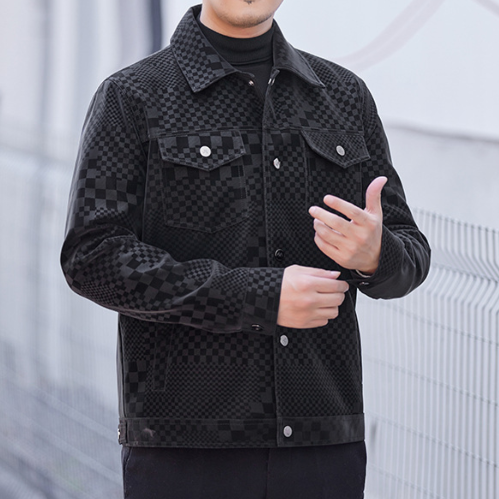 Nyx | Lässige Button-Up Jacke für Herren