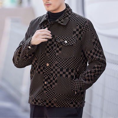 Nyx | Lässige Button-Up Jacke für Herren