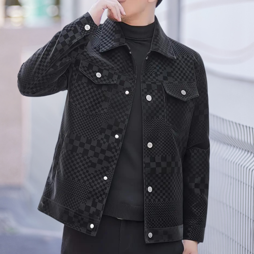 Nyx | Lässige Button-Up Jacke für Herren