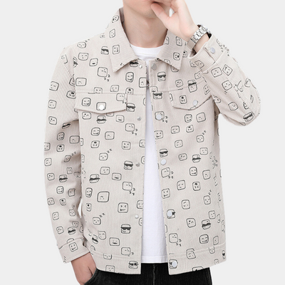 John | Trendige Cordjacke für Komfort und Stil