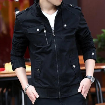 Richard | Stylische Stehkragenjacke für den täglichen Gebrauch