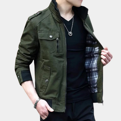 Richard | Stylische Stehkragenjacke für den täglichen Gebrauch