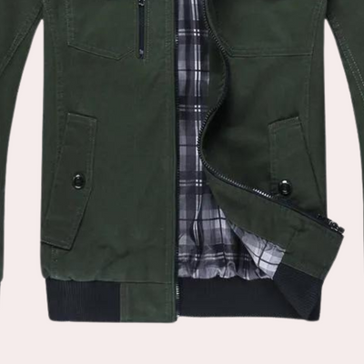 Richard | Stylische Stehkragenjacke für den täglichen Gebrauch