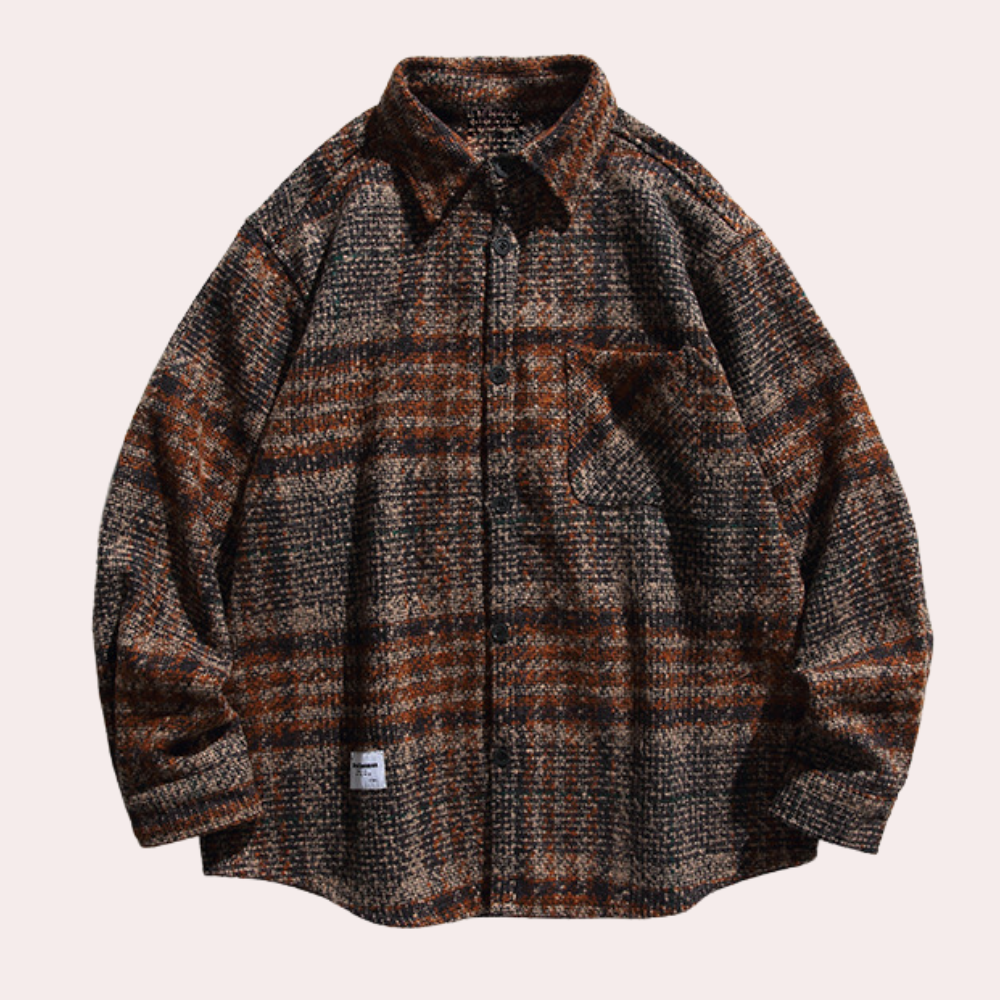 Dimitrios | Stylische Karojacke für ultimativen Komfort und Vielseitigkeit