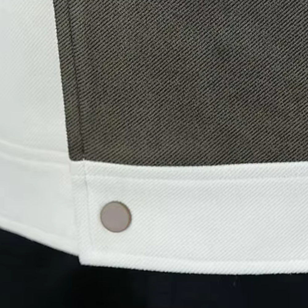 Aziel | Stylischer Herrenmantel mit Farbkontrastdesign