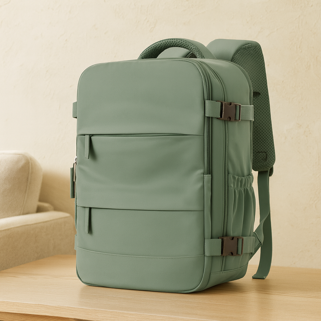 Handgepäck-Rucksack 40 x 20 x 25 – Passt in die Ryanair-Freigepäckmenge für unter den Sitz