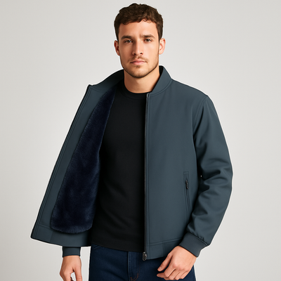 Bomberjacke mit Fleecefutter für Herren
