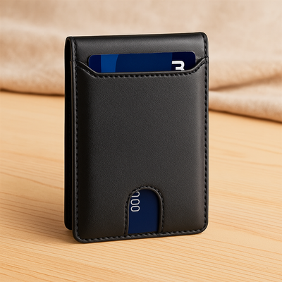 Carbonfaser Bifold Geldbörse – Schlanker RFID-blockierender Kartenhalter