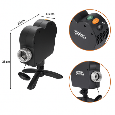 PhantomGlow | Geisterhaus-Halloween-Projektor