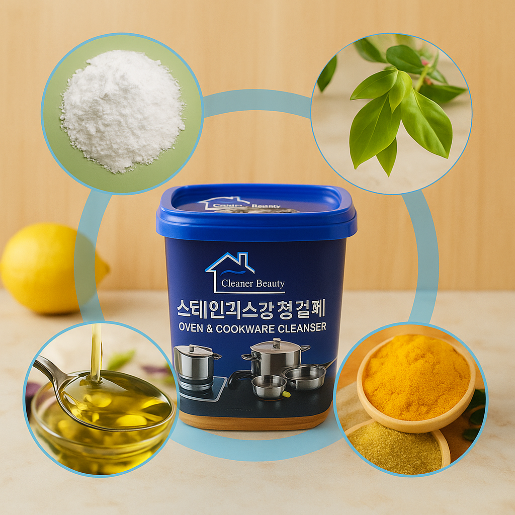 ShinePro – Universelle Reinigungspasta für Küchenutensilien, Waschgeräte und Haushaltsgeräte