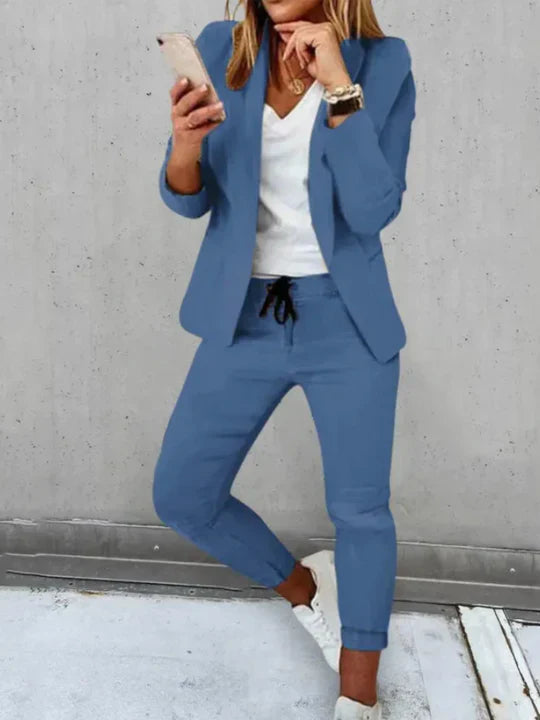 Ludovica | Schick Zeitlos Damen Blazer- und Hosenanzug