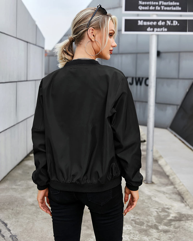 Lia | Klassische Bomberjacke für Damen