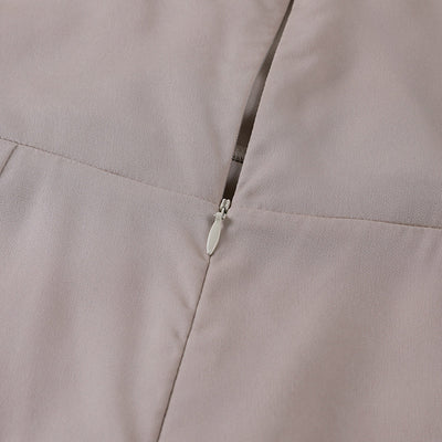 Midnight Cotton | Elegantes Midikleid Mit Hohem Schlitz