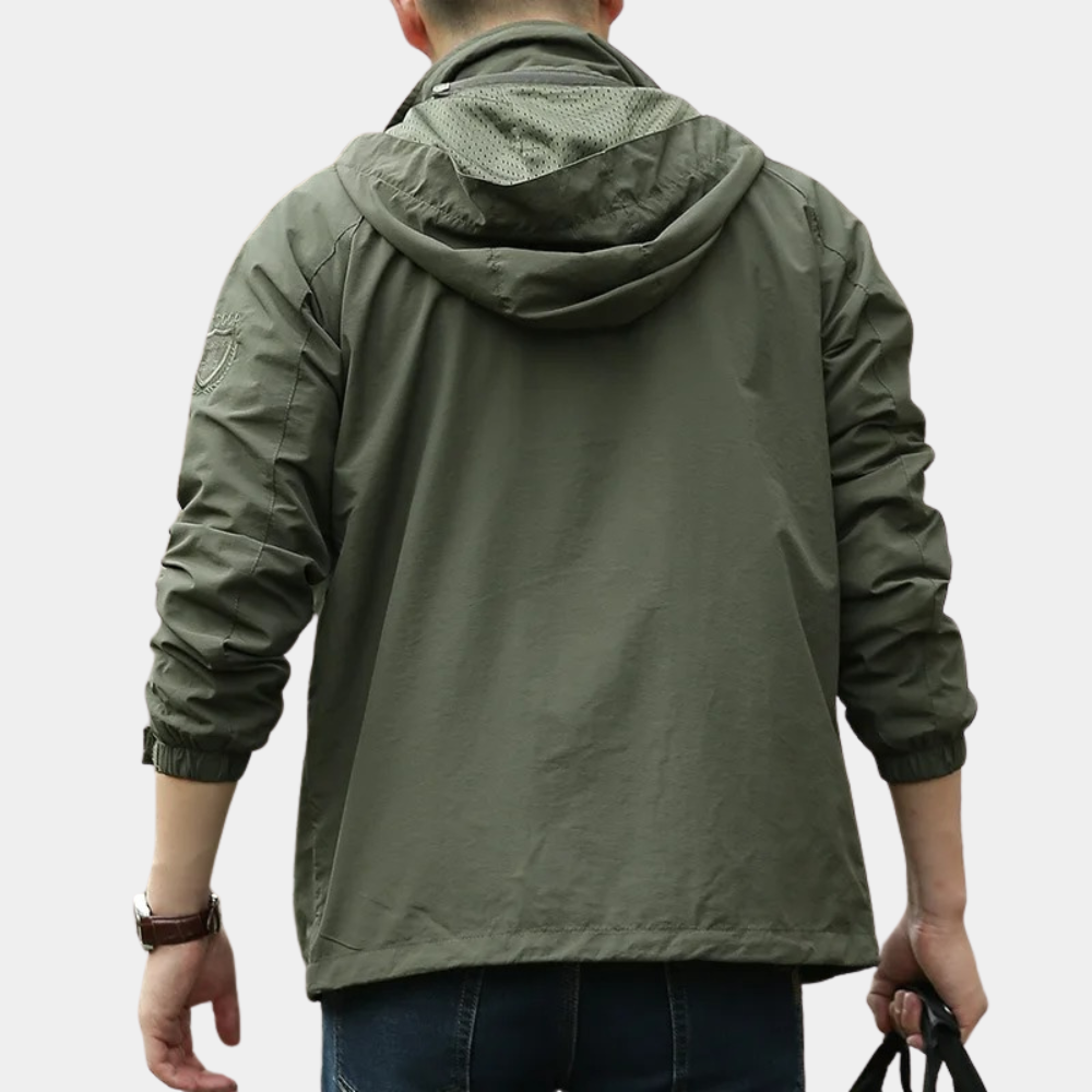 Herz | Leichte Herren-Cargo-Jacke für Sommerabenteuer