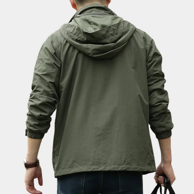 Herz | Leichte Herren-Cargo-Jacke für Sommerabenteuer