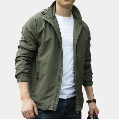 Herz | Leichte Herren-Cargo-Jacke für Sommerabenteuer