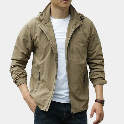 Herz | Leichte Herren-Cargo-Jacke für Sommerabenteuer